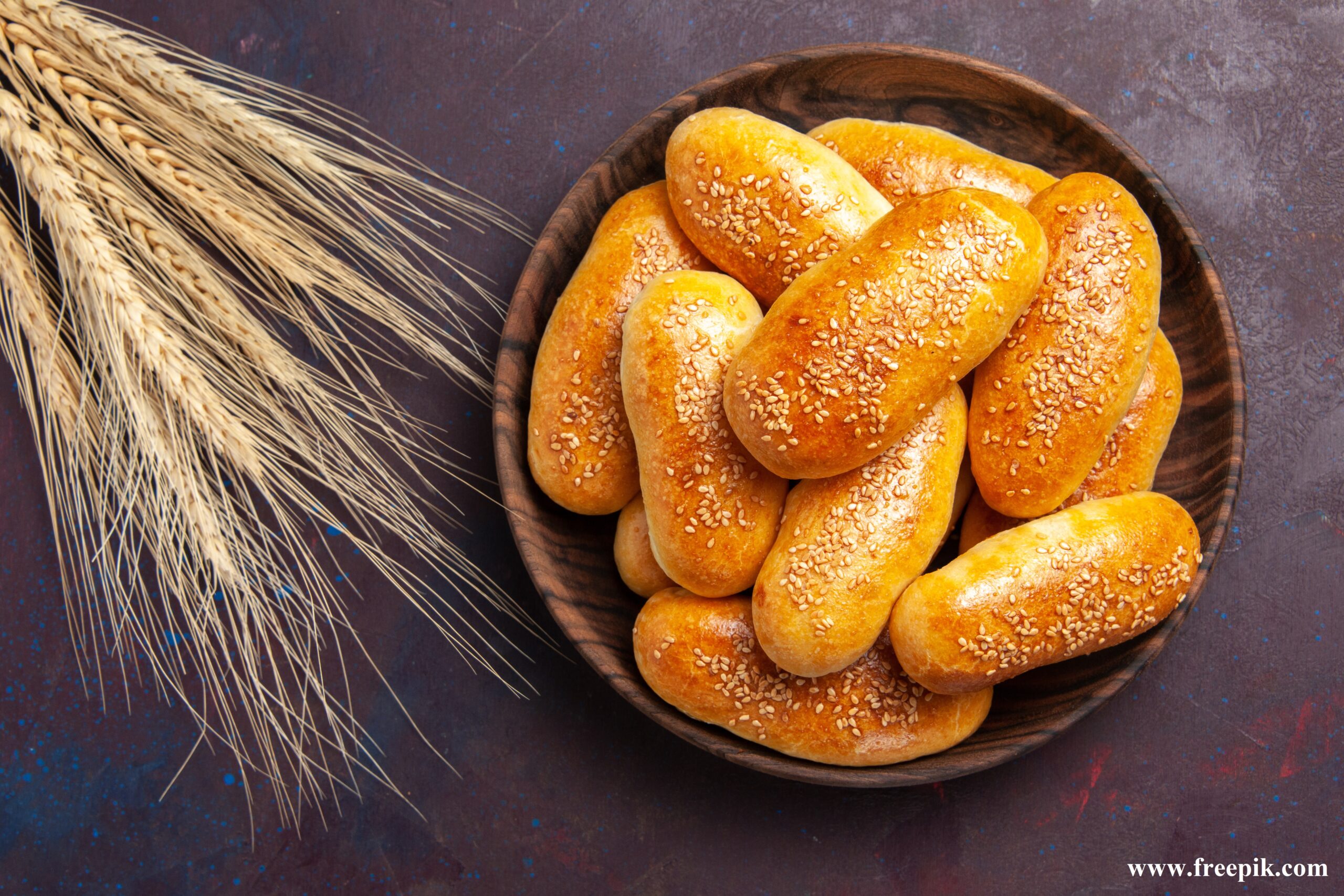 top view sweet patties delicious baked pies tea dark background tea meal pastry food patty dough
